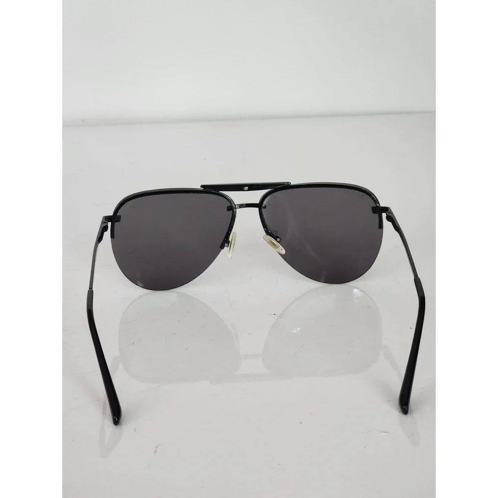 DIFF Tahoe BK-GR181 Black Metal Aviator Sunglasses‎ Black Lens Mens Eyewear